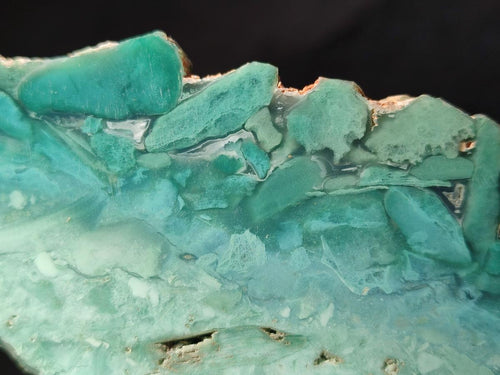 Polished One Side Great Dyke Mtorolite Chrysoprase Plates x 6 From Great Dyke Mountain Range, Zimbabwe - Toprock Gemstones and Minerals 