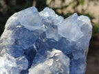 Natural Blue Celestite Specimens x 2 From Sakoany, Madagascar