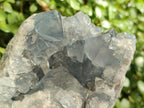 Natural Blue Celestite Specimens x 2 From Sakoany, Madagascar