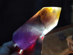Polished Chevron Amethyst Display Crystals x 3 From Madagascar