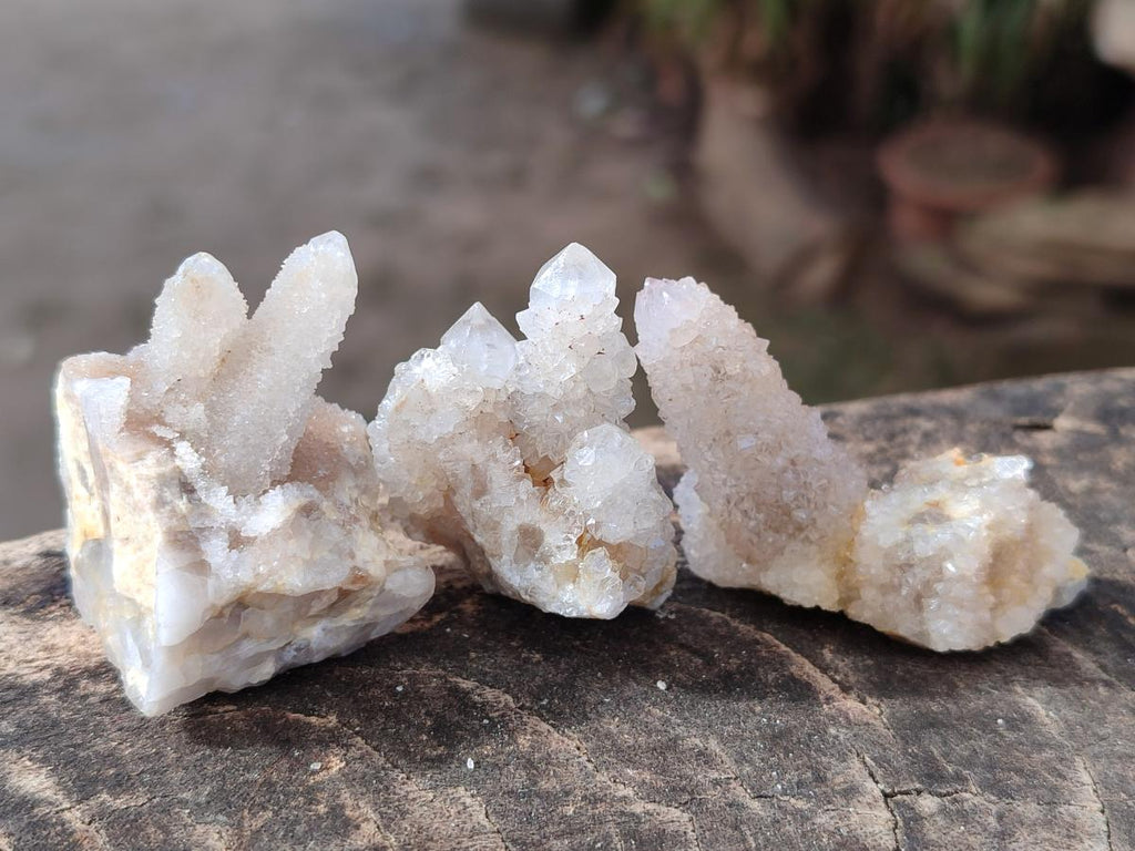 Natural Mix of Small Spirit Quartz Crystals and Clusters x 70 From Boekenhouthoek, South Africa