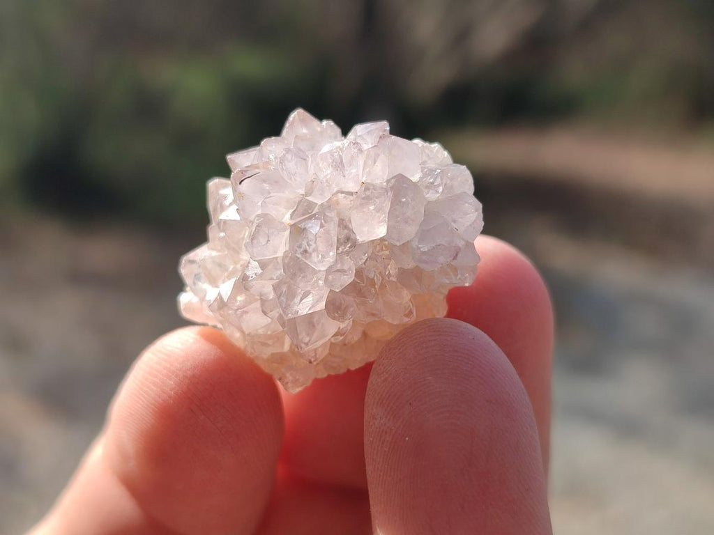 Natural Mix of Small Spirit Quartz Crystals and Clusters x 70 From Boekenhouthoek, South Africa