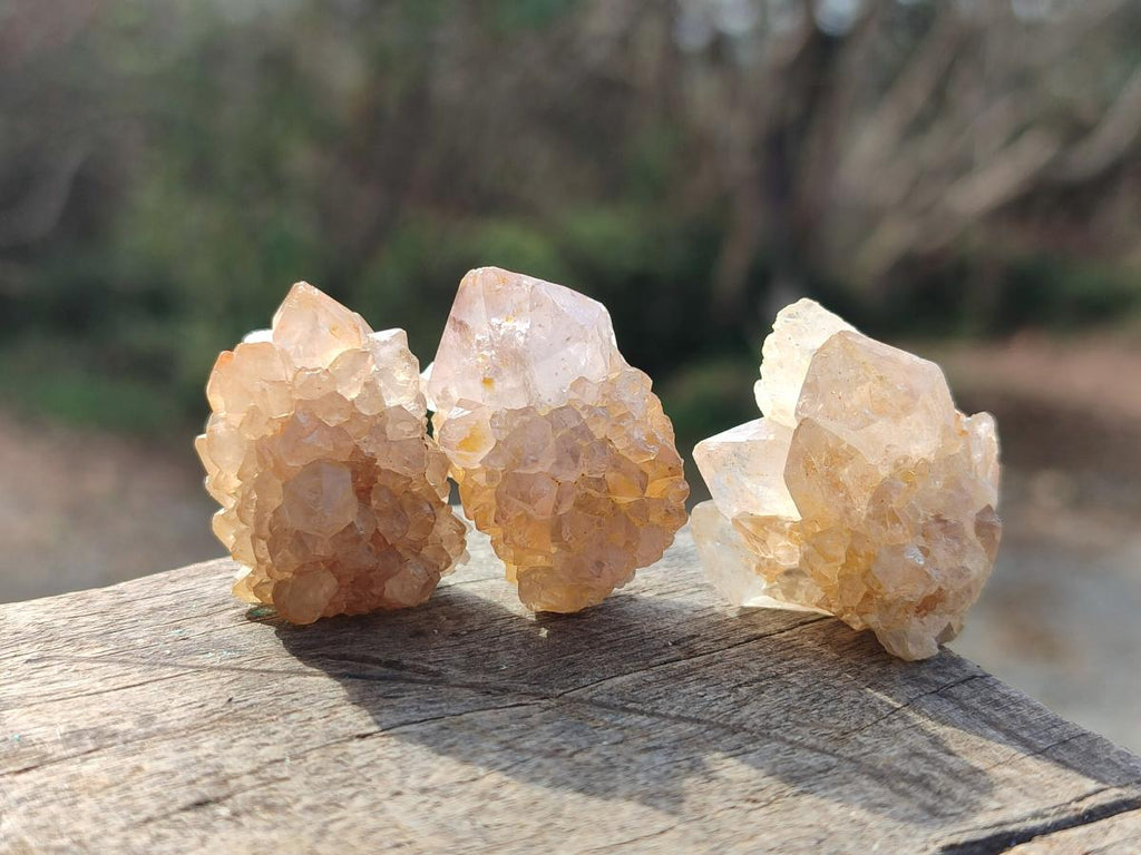Natural Mix of Small Spirit Quartz Crystals and Clusters x 70 From Boekenhouthoek, South Africa