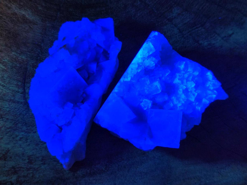 Natural Green Cubic Fluorite Specimens x 12 From Mandrosonoro, Madagascar