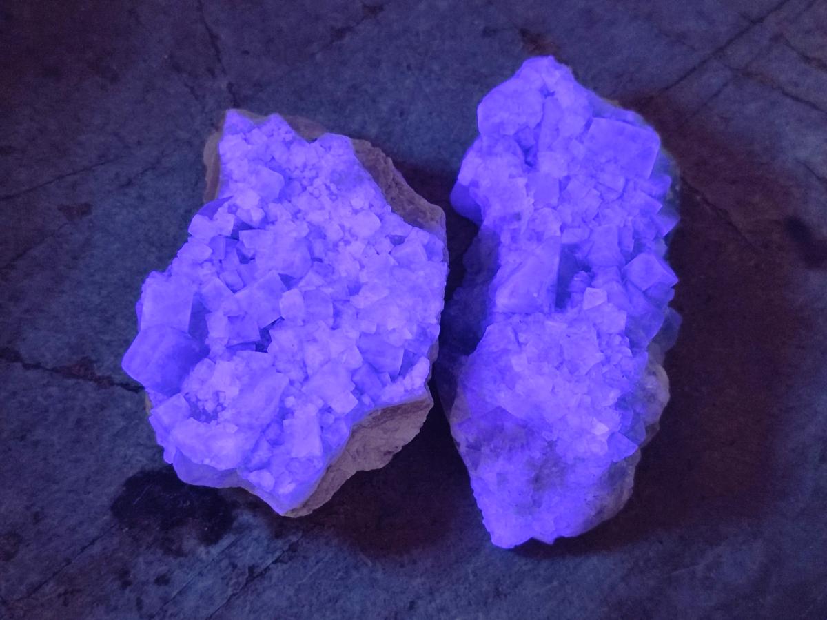 Natural Green Cubic Fluorite Specimens x 12 From Mandrosonoro, Madagascar