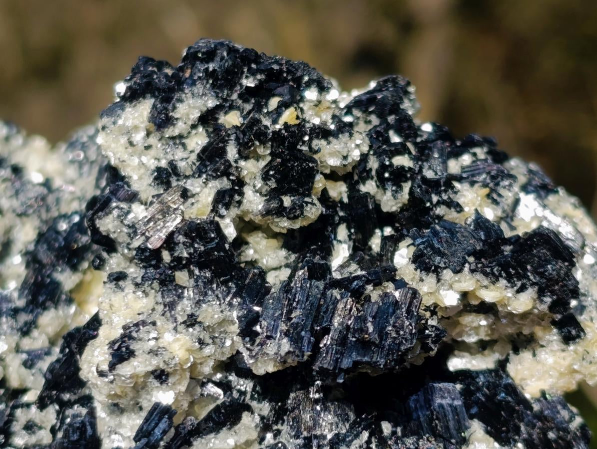 Natural Large Schorl Black Tourmaline Specimen x 1 From Erongo, Namibia - Toprock Gemstones and Minerals 