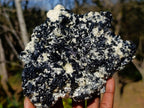 Natural Large Schorl Black Tourmaline Specimen x 1 From Erongo, Namibia - Toprock Gemstones and Minerals 