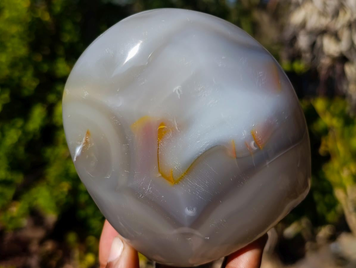 Polished Agate Standing Display Pieces x 3 From Madagascar - Toprock Gemstones and Minerals 