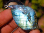 Hand Made Labradorite Necklaces x 12 From Madagascar - Toprock Gemstones and Minerals 