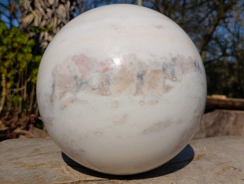 Polished XXL White Marble x 1 From Rustenburg, South Africa - Toprock Gemstones and Minerals 