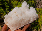Natural Cascading "Anananas" Candle Quartz Clusters x 3 From Antsirabe, Madagascar - Toprock Gemstones and Minerals 