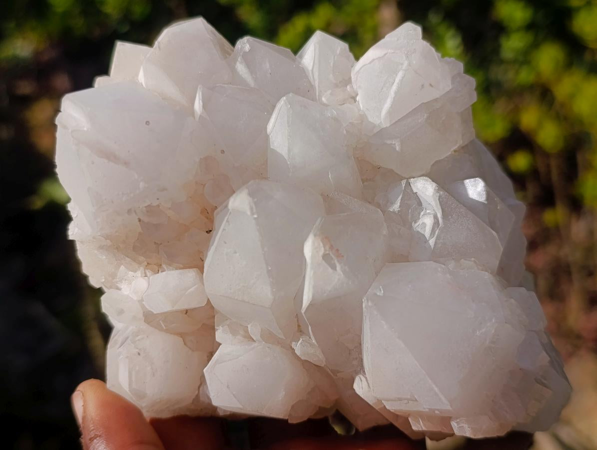 Natural Cascading "Anananas" Candle Quartz Clusters x 3 From Antsirabe, Madagascar - Toprock Gemstones and Minerals 