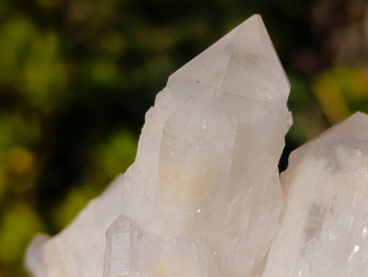 Natural Cascading "Anananas" Candle Quartz Clusters x 3 From Antsirabe, Madagascar - Toprock Gemstones and Minerals 