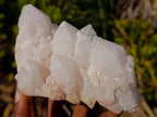 Natural Cascading "Anananas" Candle Quartz Clusters x 3 From Antsirabe, Madagascar - Toprock Gemstones and Minerals 