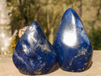 Polished Dumortierite Standing Display Pieces x 6 From Madagascar - Toprock Gemstones and Minerals 