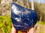 Polished Dumortierite Standing Display Pieces x 6 From Madagascar - Toprock Gemstones and Minerals 