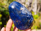 Polished Dumortierite Standing Display Pieces x 6 From Madagascar - Toprock Gemstones and Minerals 