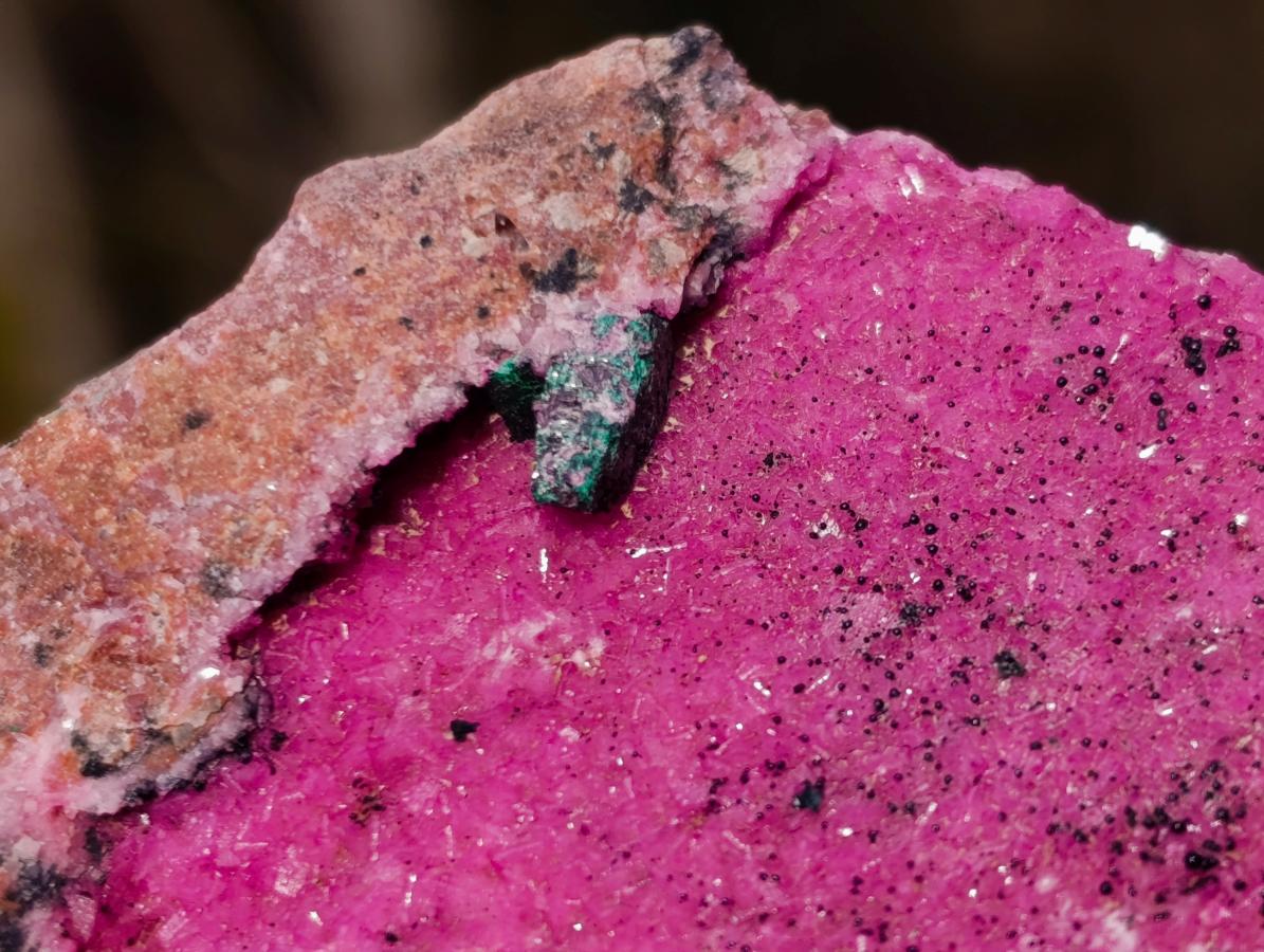 Natural Salrose Cobaltoan Dolomite Specimens with Heterogenite x 6 From Kakanda, Congo - Toprock Gemstones and Minerals 