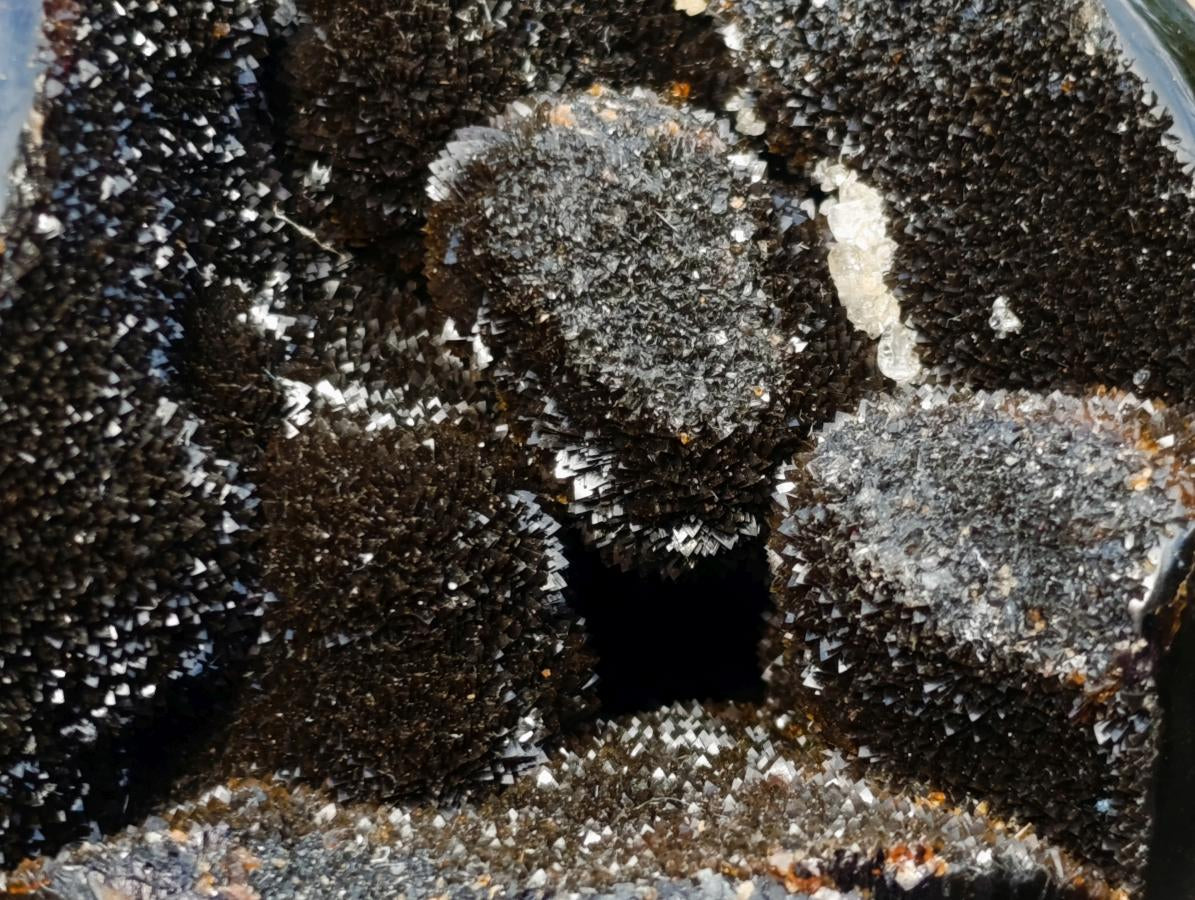 Polished and Natural Septerye Sauvage "Dragons Egg" Geodes x 2 From Mahajanga, Madagascar - Toprock Gemstones and Minerals 