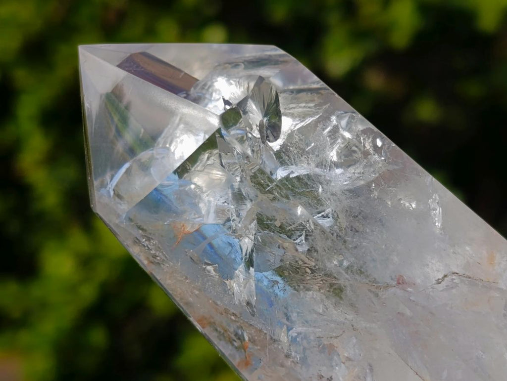 Polished and Natural Quartz Display Crystals x 3 From Madagascar - Toprock Gemstones and Minerals 
