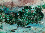Natural Drusy Dolomite Coated Chrysocolla with Malachite Crystals x 2 From Lupoto Mine, Congo - Toprock Gemstones and Minerals 