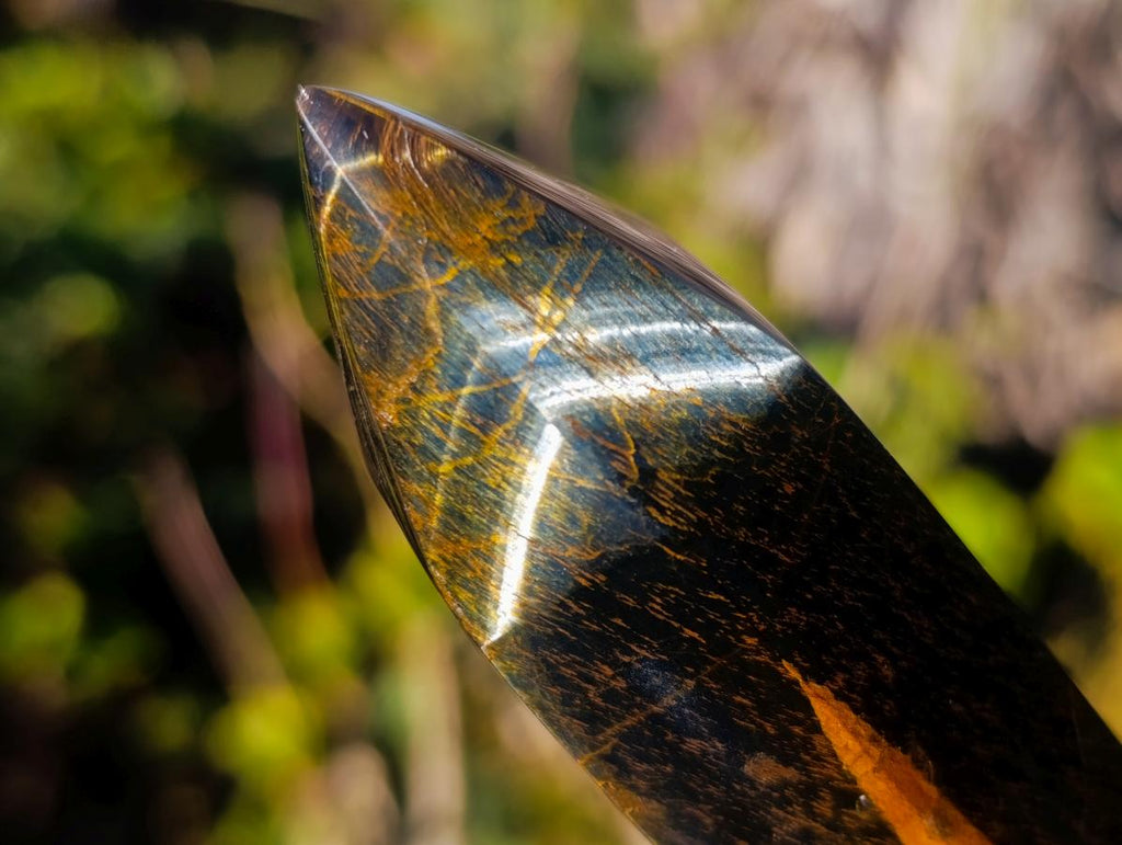 Polished Banded Tiger Iron Display Crystals x 2 From South Africa - Toprock Gemstones and Minerals 