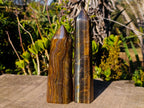 Polished Banded Tiger Iron Display Crystals x 2 From South Africa - Toprock Gemstones and Minerals 