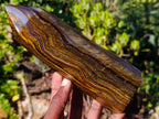 Polished Banded Tiger Iron Display Crystals x 2 From South Africa - Toprock Gemstones and Minerals 