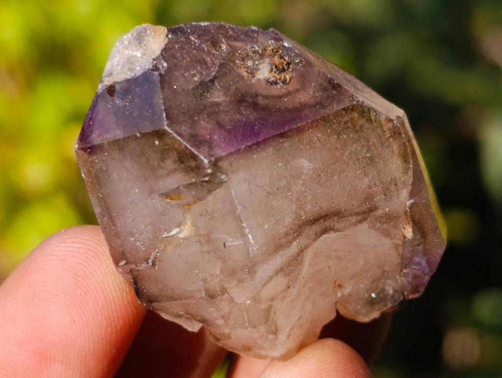 Natural Smokey Skeletal Window Amethyst Crystals x 20 From Chiredzi, Zimbabwe - Toprock Gemstones and Minerals 