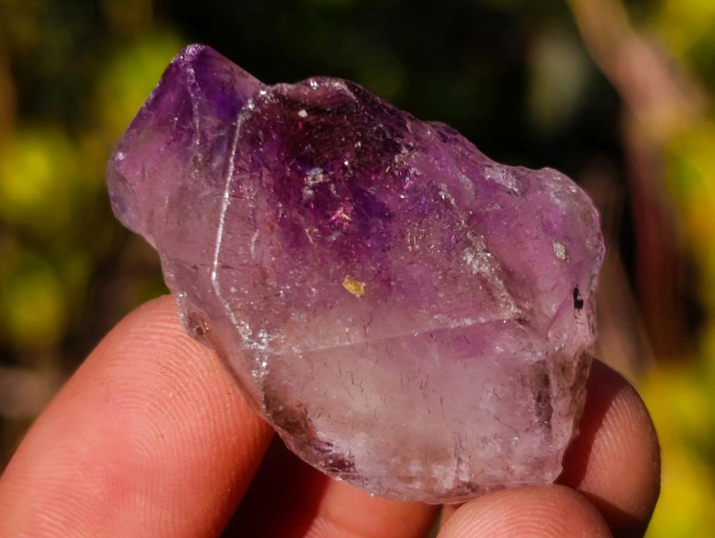 Natural Smokey Skeletal Window Amethyst Crystals x 20 From Chiredzi, Zimbabwe - Toprock Gemstones and Minerals 