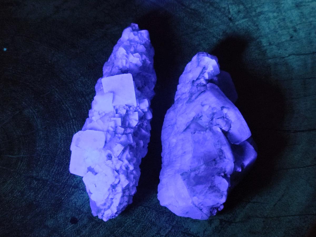 Natural Green Cubic Fluorite Specimens x 6 From Mandrosonoro, Madagascar
