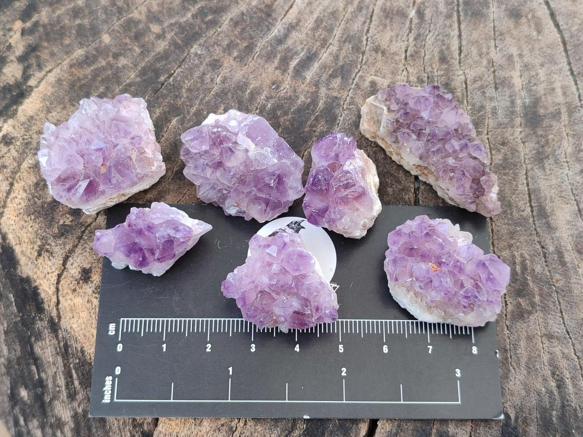 Natural Mini Amethyst Clusters x 72 From Madagascar - Toprock Gemstones and Minerals 