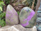 Polished Stichtite Standing Display Pieces x 4 From Barberton, South Africa - Toprock Gemstones and Minerals 