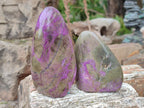 Polished Stichtite Standing Display Pieces x 4 From Barberton, South Africa - Toprock Gemstones and Minerals 