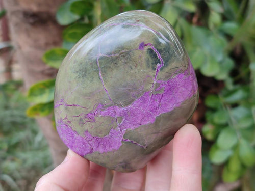 Polished Stichtite Standing Display Pieces x 4 From Barberton, South Africa - Toprock Gemstones and Minerals 