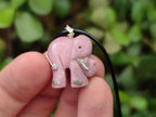Hand Made Mini Mixed Multi Mineral Elephant Necklaces x 23 From Madagascar - Toprock Gemstones and Minerals 
