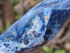 Polished Dumortierite Standing Display Pieces x 6 From Madagascar - Toprock Gemstones and Minerals 