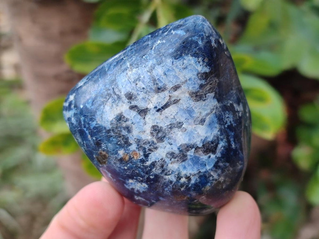 Polished Dumortierite Standing Display Pieces x 6 From Madagascar - Toprock Gemstones and Minerals 