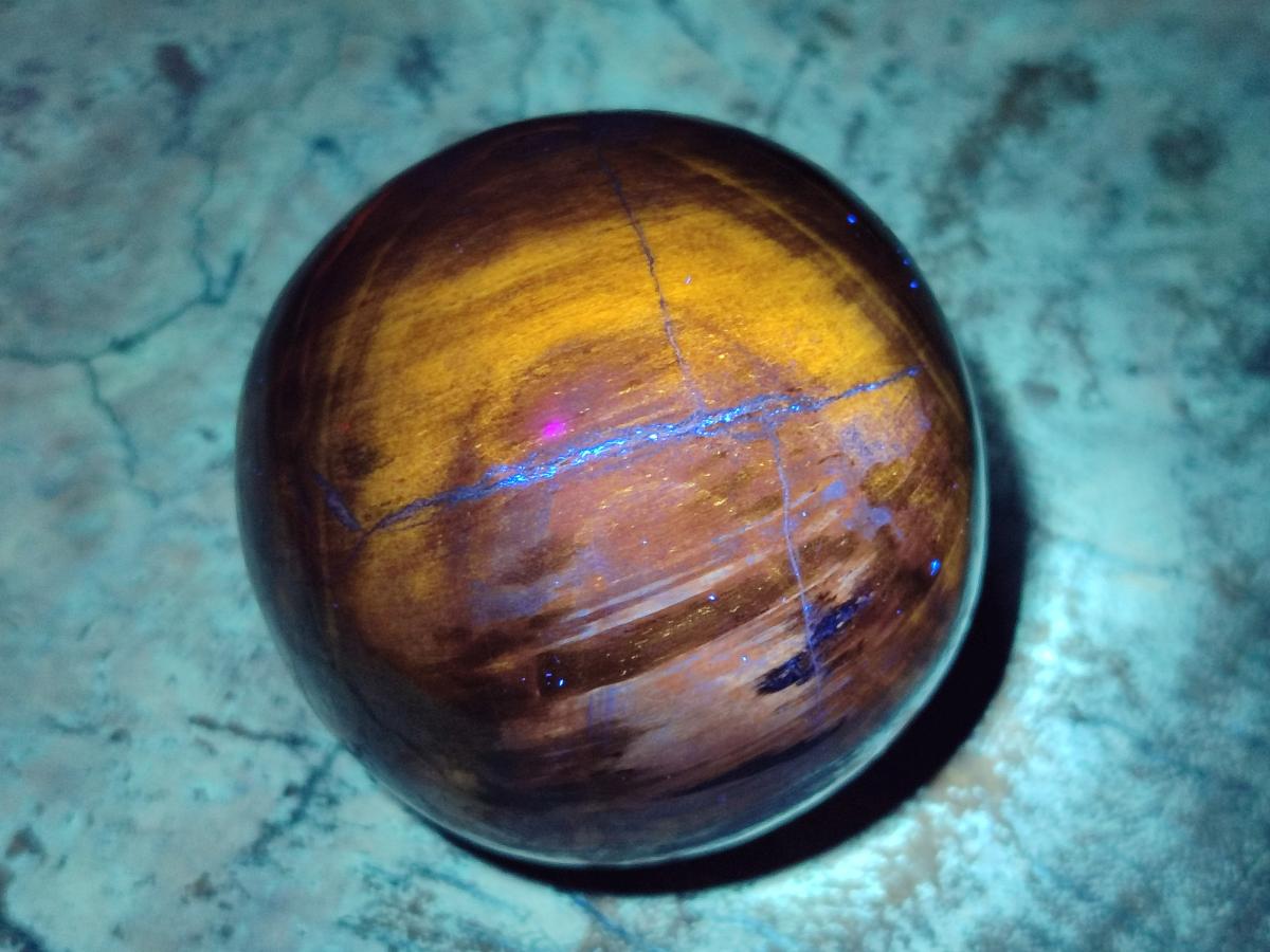 Polished and Natural Dadoxylon Petrified Wood Spheres x 6 From Gokwe, Zimbabwe - Toprock Gemstones and Minerals 