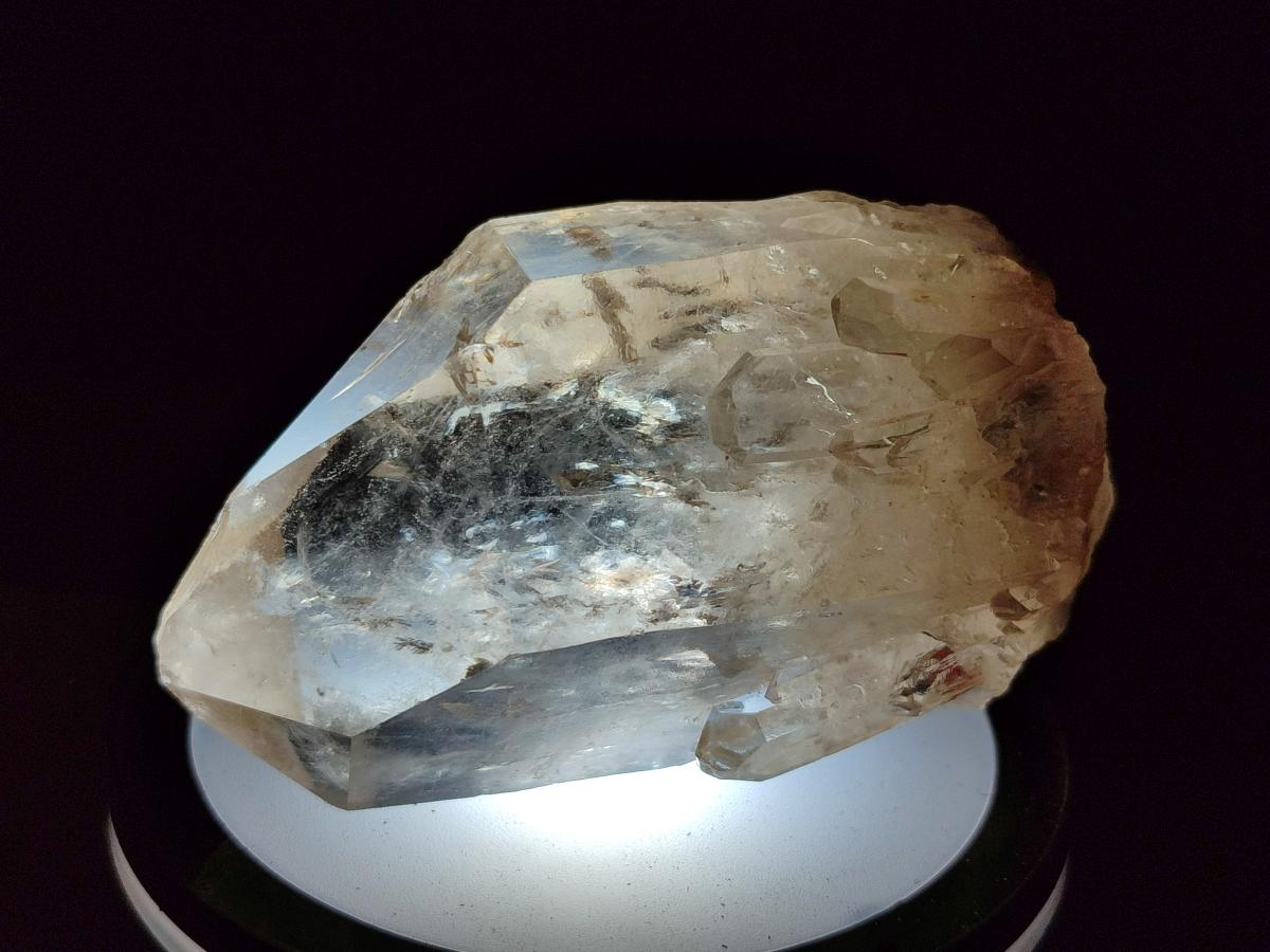 Natural Smokey Clear and Citrine Luena Quartz Crystals x 12 From Luena, Congo - Toprock Gemstones and Minerals 