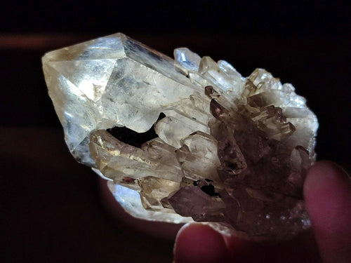 Natural Smokey Clear and Citrine Luena Quartz Crystals x 12 From Luena, Congo - Toprock Gemstones and Minerals 