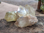 Natural Smokey Clear and Citrine Luena Quartz Crystals x 12 From Luena, Congo - Toprock Gemstones and Minerals 
