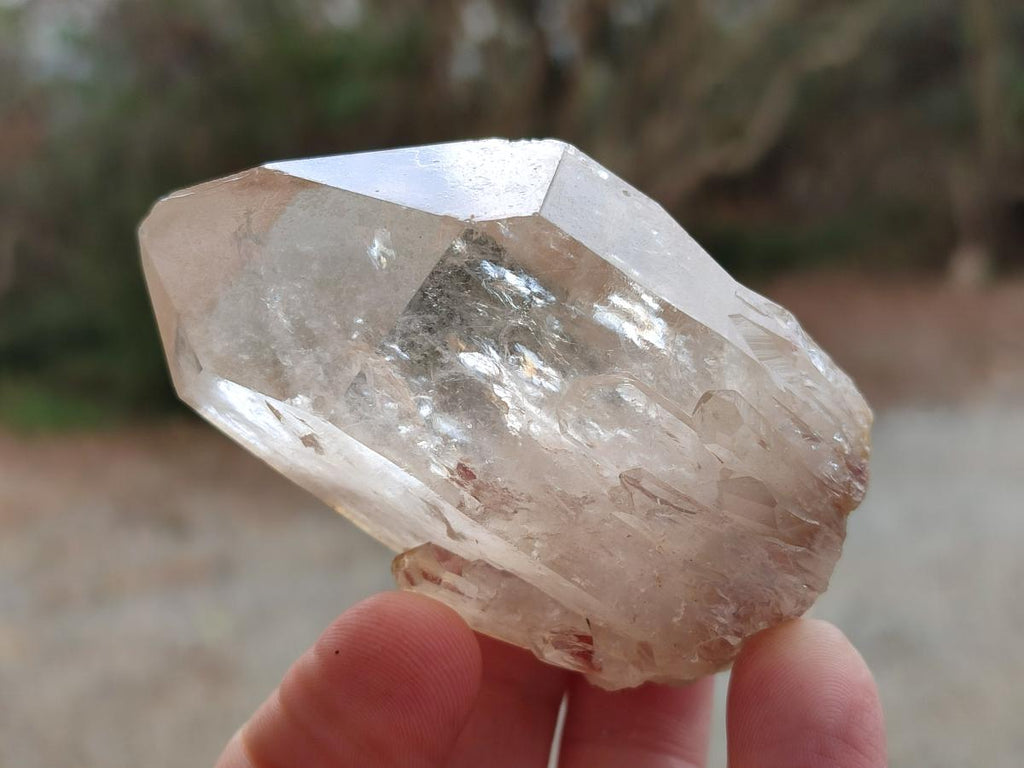 Natural Smokey Clear and Citrine Luena Quartz Crystals x 12 From Luena, Congo - Toprock Gemstones and Minerals 