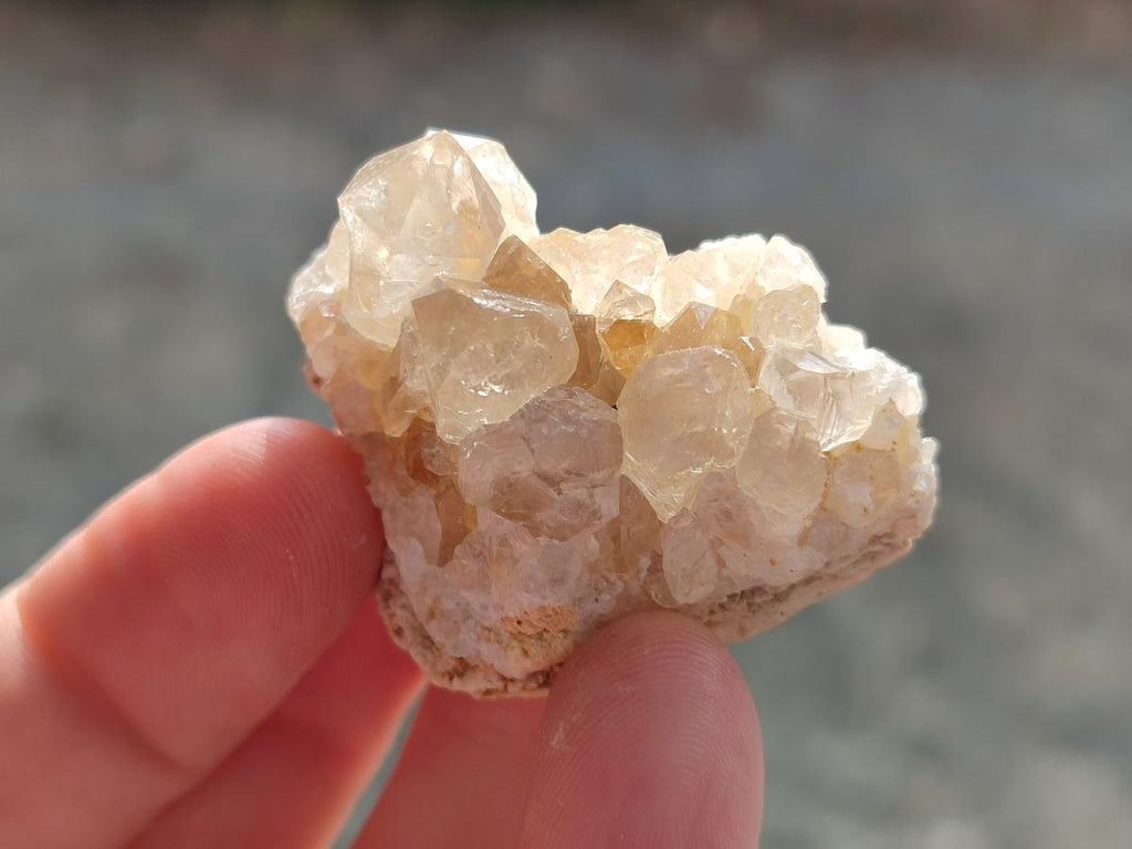 Natural Golden Limonite Quartz Clusters x 70 From Solwezi, Zambia - Toprock Gemstones and Minerals 