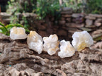 Natural Golden Limonite Quartz Clusters x 70 From Solwezi, Zambia - Toprock Gemstones and Minerals 