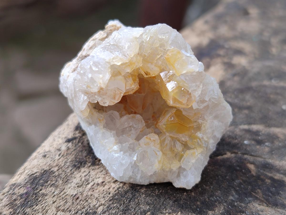 Natural Golden Limonite Quartz Clusters x 70 From Solwezi, Zambia - Toprock Gemstones and Minerals 