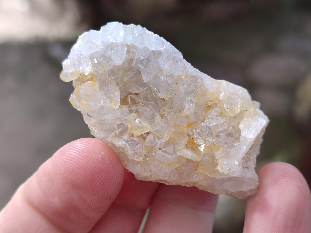 Natural Golden Limonite Quartz Clusters x 70 From Solwezi, Zambia - Toprock Gemstones and Minerals 