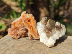Natural Golden Limonite Quartz Clusters x 70 From Solwezi, Zambia - Toprock Gemstones and Minerals 