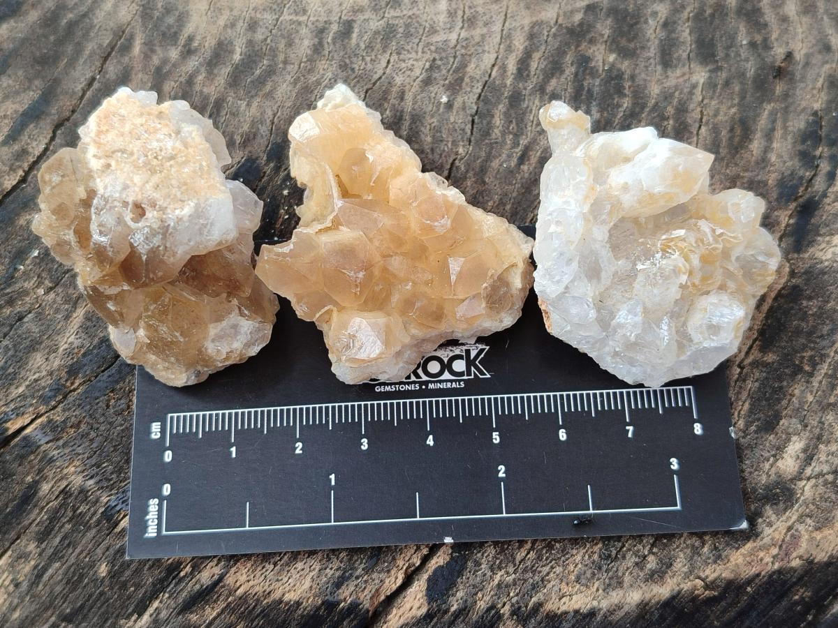 Natural Golden Limonite Quartz Clusters x 70 From Solwezi, Zambia - Toprock Gemstones and Minerals 