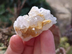 Natural Golden Limonite Quartz Clusters x 70 From Solwezi, Zambia - Toprock Gemstones and Minerals 